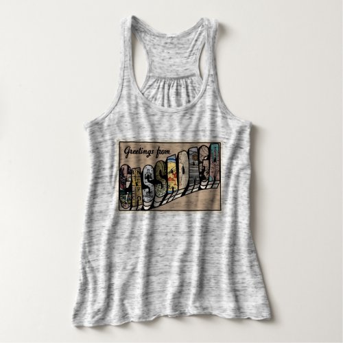 Cassadaga Postcard Tank Top