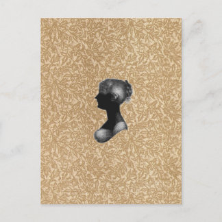 Cassandra Austen in Antique Paper Postcard