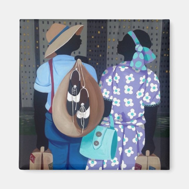 Cassandra Gillens, We Made It, Square Magnet (Front)