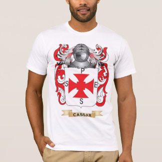 Cassar Coat of Arms (Family Crest) T-Shirt