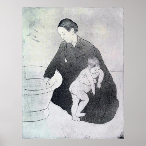 Cassatt _ Bath Poster