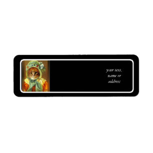Cassatt Bonnet on Kitten Label