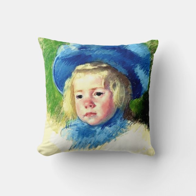 Cassatt Simone Throw Pillow (Front)