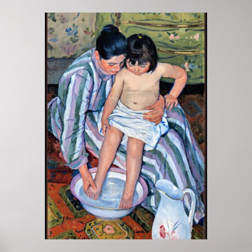 Cassatt _ The Childs Bath Poster