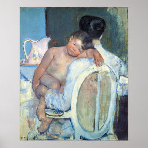 Cassatt - Woman Sitting With Child In Her Arms Poster