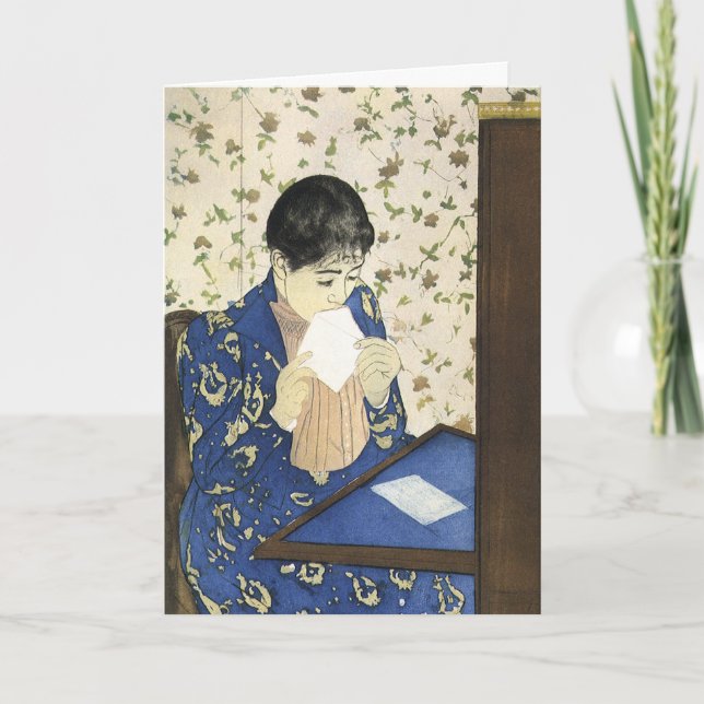 Cassatt's The Letter Card (Front)