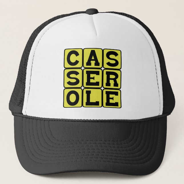 Casserole, Potluck Favorite Trucker Hat (Front)