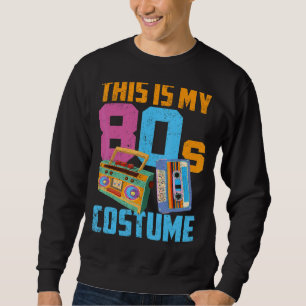 Cassette 80s Music   80s Costume Party Eighties Sweatshirt