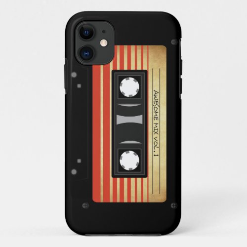 Cassette Classic Mix Volume 1 iPhone 11 Case