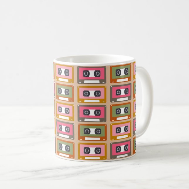 Cassette Coffee Mug (Front Right)