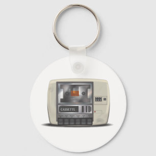 Cassette Deck Keychain