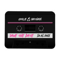 Cassette Mix Tape Retro Cool Save The Date