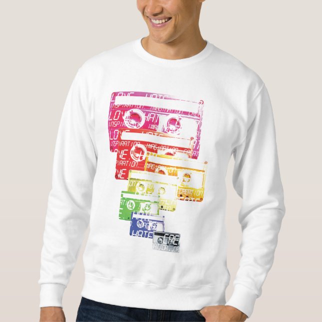 Cassette Print. Sweatshirt (Front)