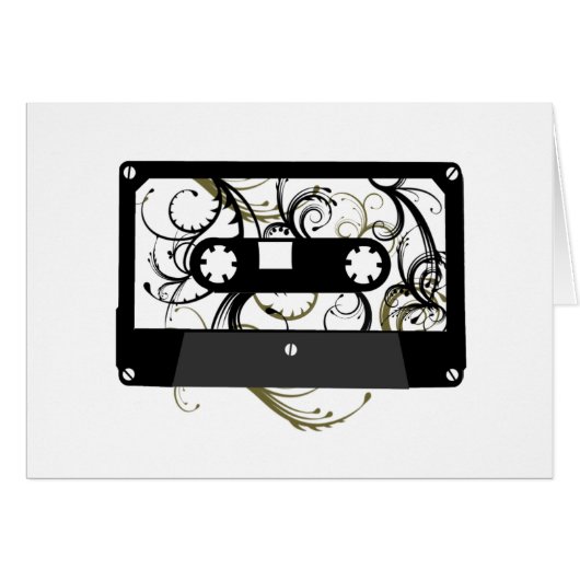 Cassette Tape (Front Horizontal)