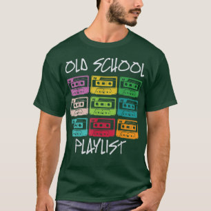 Cassette Tape 1990s Music Cool Retro 90s Old Schoo T-Shirt