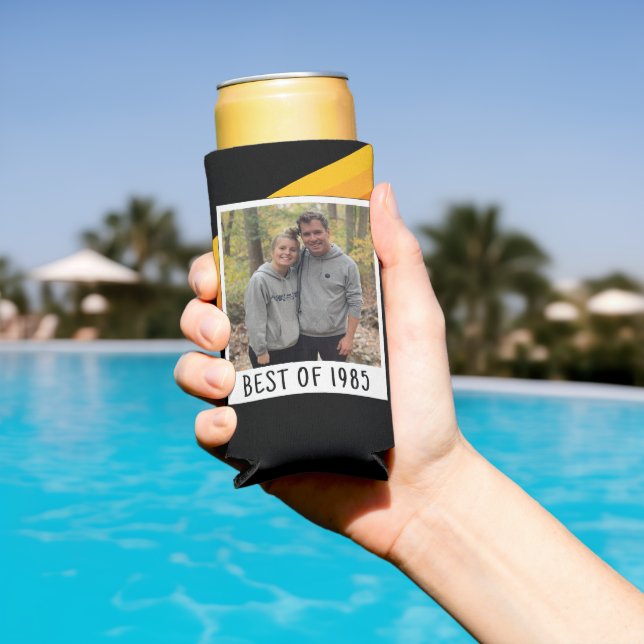 Cassette Tape 40th Birthday Best of 1985 Seltzer Can Cooler (In Situ Pool)