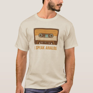 Cassette Tape Analog Design Personalized T-Shirt