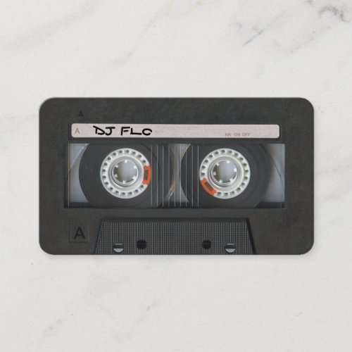 Cassette Tape Business Cards for DJs