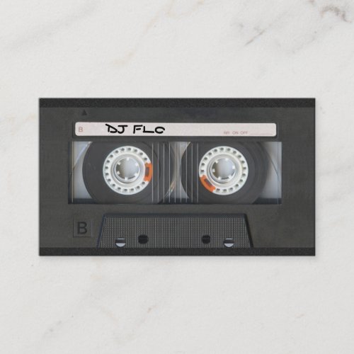 Cassette Tape Business Cards for DJs