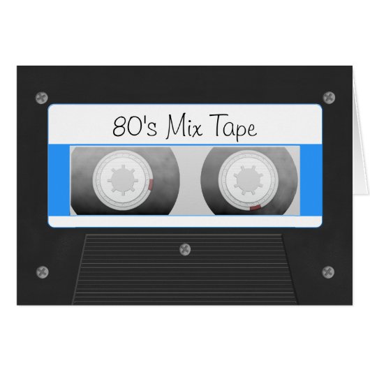 Cassette Tape Cards (Front Horizontal)