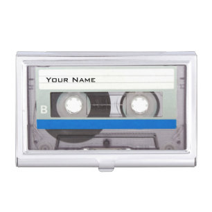 Cassette Tape Case For Business Cards