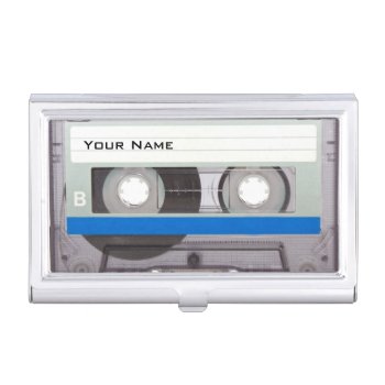 Cassette Tape Case For Business Cards by pixelholicBC at Zazzle