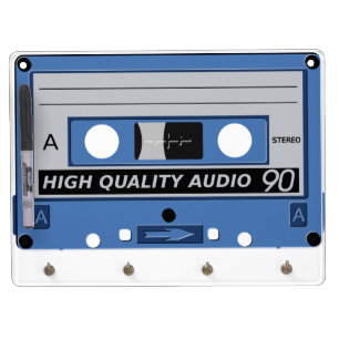 Cassette Tape custom dry erase board