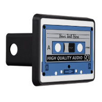 Cassette Tape custom hitch cover