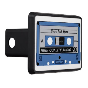 Cassette Tape custom hitch cover