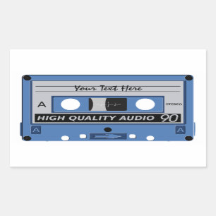 Cassette Tape custom stickers