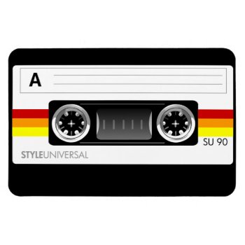 Cassette Tape Flexi Magnet by styleuniversal at Zazzle