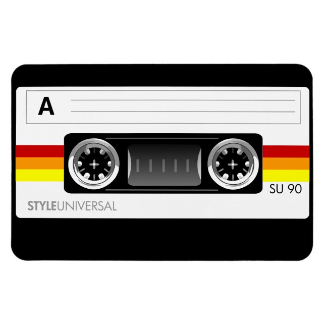 Cassette tape flexi magnet (Horizontal)