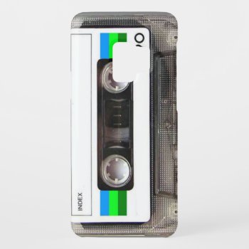 Cassette Tape Green Samsung Galaxy S Case by kinggraphx at Zazzle
