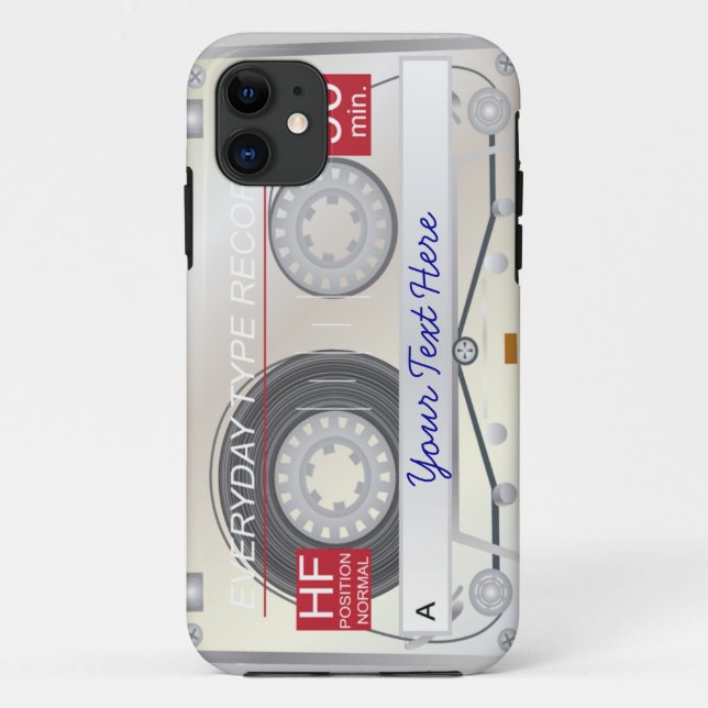 Cassette Tape iPhone 5 Case (Back)