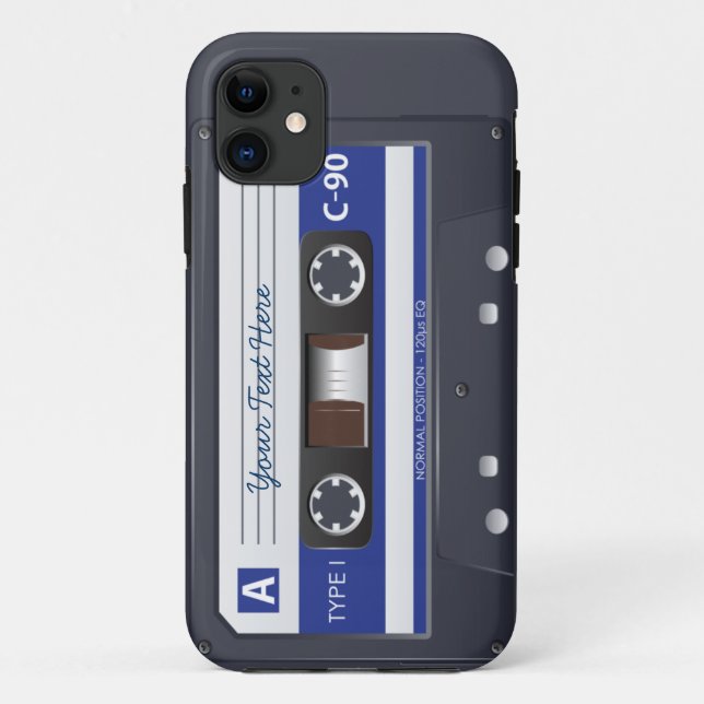 Cassette Tape iPhone 5 Cover (Back)