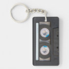 Funny 80's Cassette Tape, Personalized Keychain | Zazzle.com