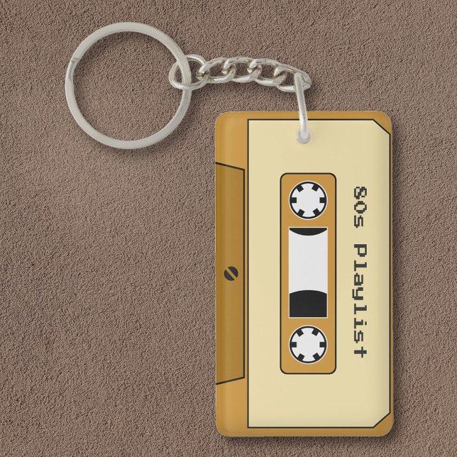 Cassette Tape Keychain (Cassette Tape Keychain)