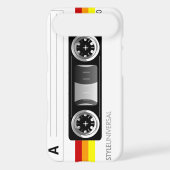 Cassette tape label iPhone 4 case (Back)
