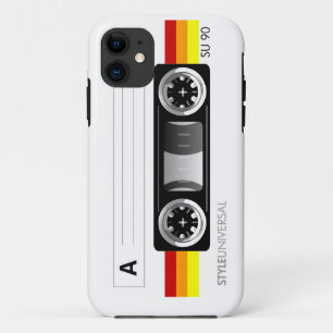 Cassette tape label warm iPhone 5 case