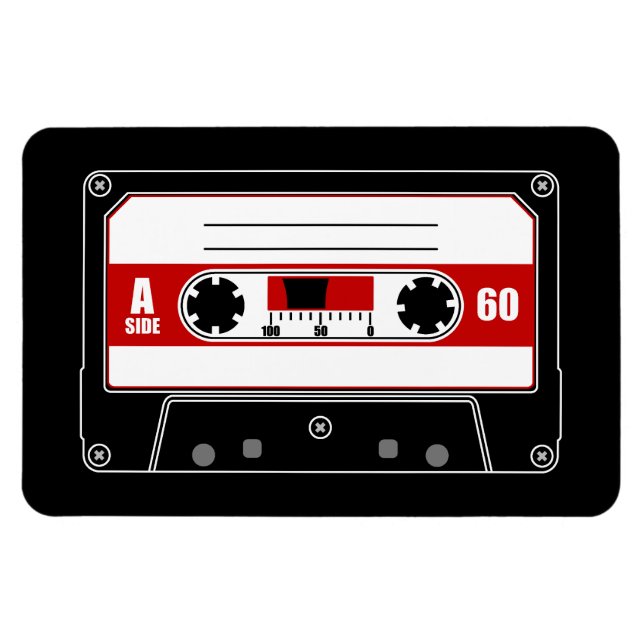 Cassette Tape Magnet (Horizontal)