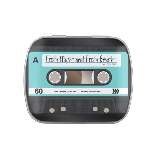 Cassette Tape Mint/Candy Tin Container (Top)