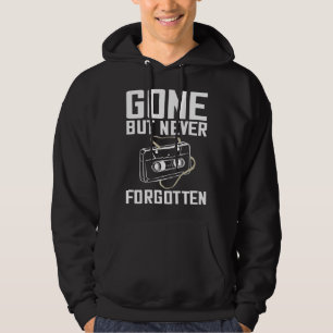 Cassette Tape Music Player Recorder Mix Audio Coll Hoodie