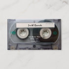 Cassette Tape Music Records Business Cards