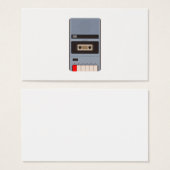 Cassette Tape Recorder (Front & Back)