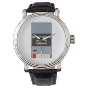 Cassette Tape Recorder Watch