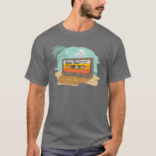 Cassette Tape Retro 80’s on the Stay Salty Matthew T-Shirt