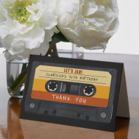 Cassette Tape Retro Birthday Party