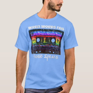Cassette Tape Retro Music 90s Rave House Techno  T-Shirt