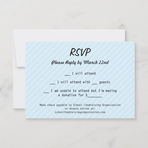 Cassette Tape RSVP Card