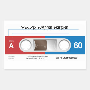 Cassette Tape Sticker